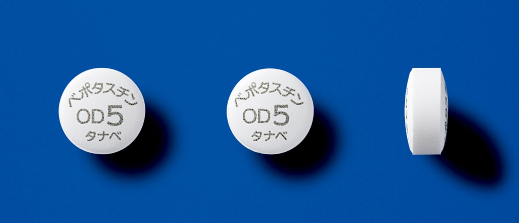ベポタスチンベシル酸塩<br/>OD錠5mg「タナベ」 錠剤